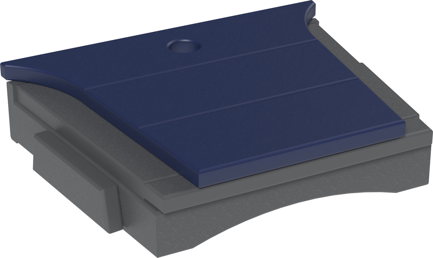 Balcony Tete-a-Tete Table Patriot Blue & Slate