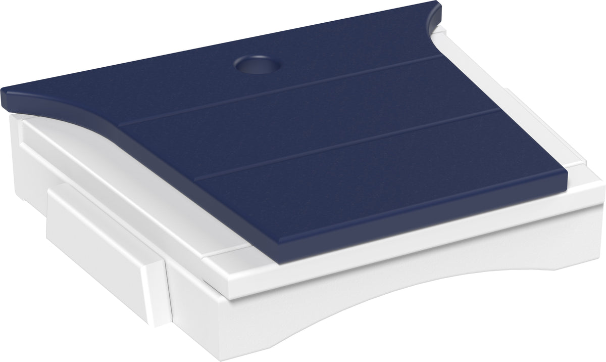 Balcony Tete-a-Tete Table Patriot Blue & White