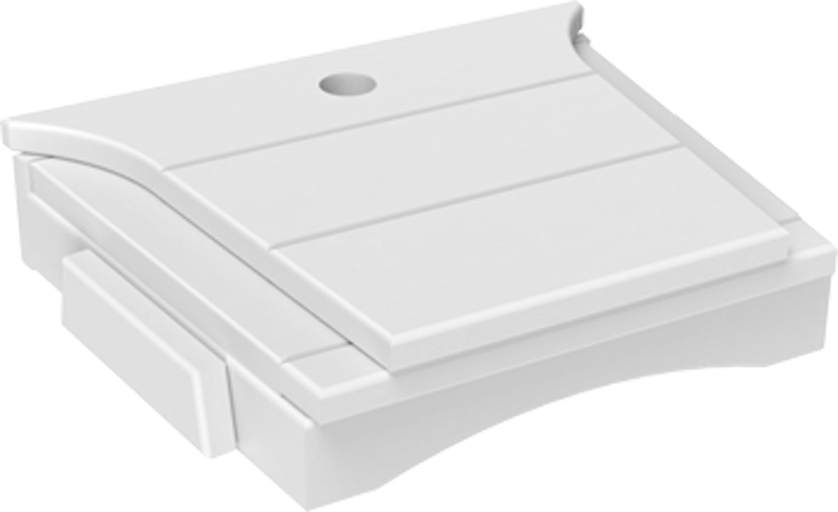 Balcony Tete-a-Tete Table White