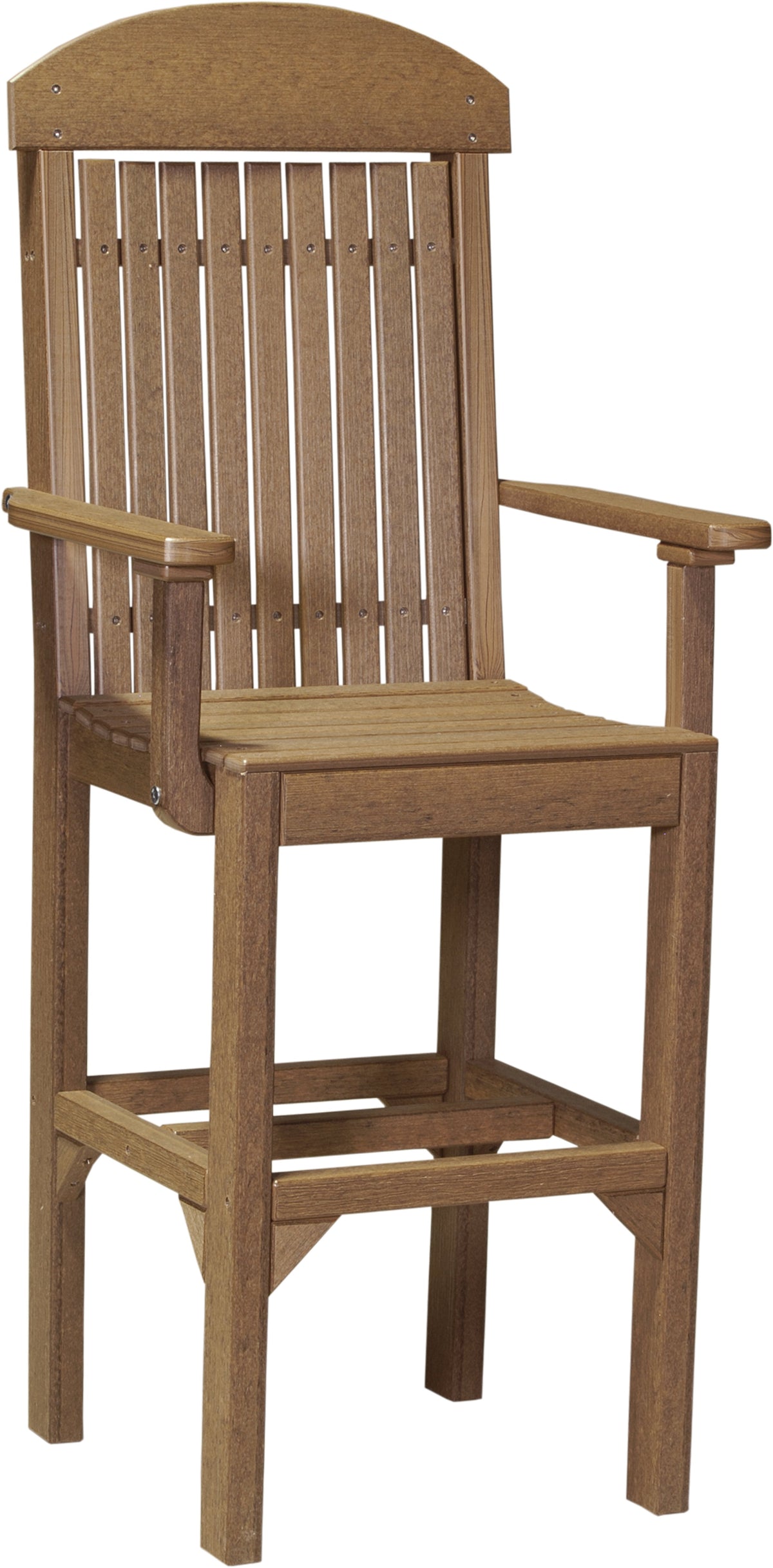 Classic Arm Chair Antique Mahogany / Bar Height
