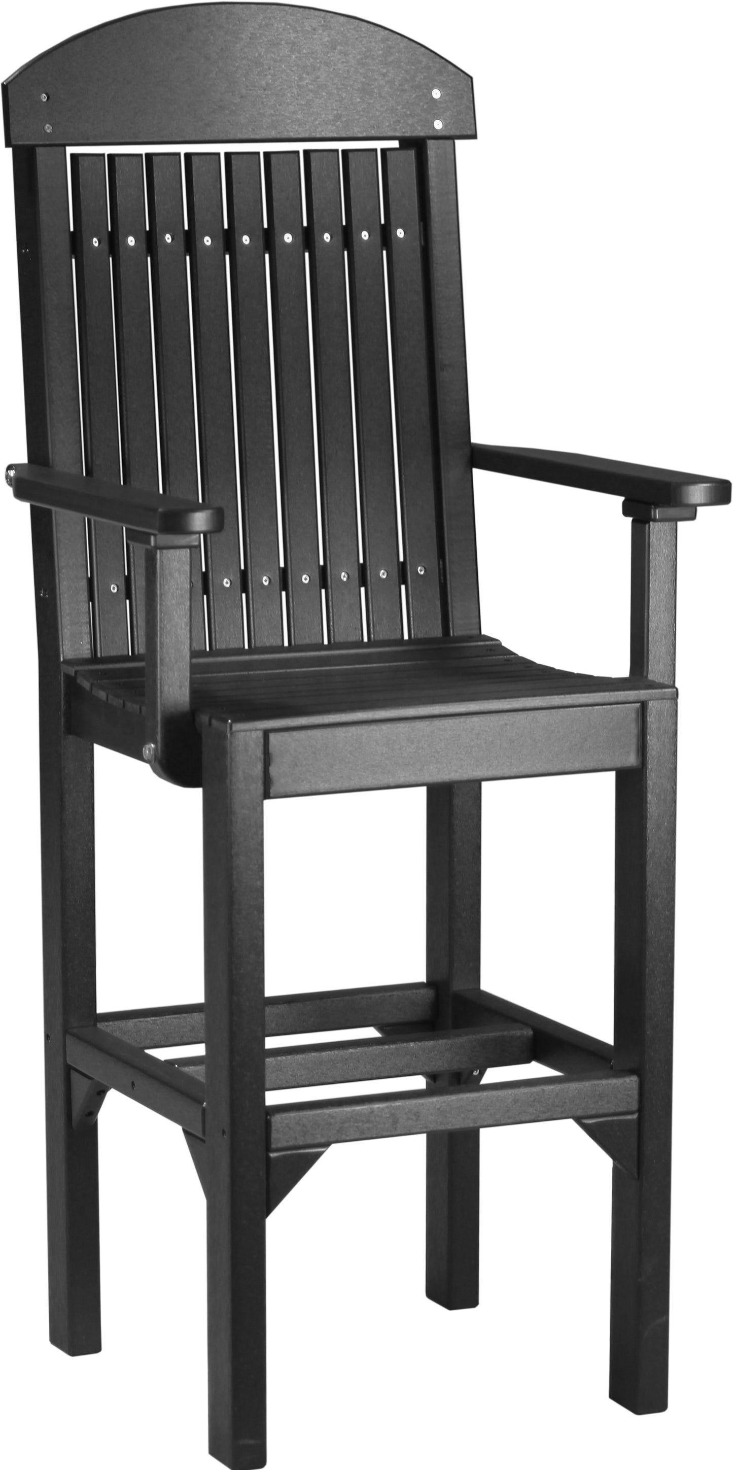 Classic Arm Chair Black / Bar Height