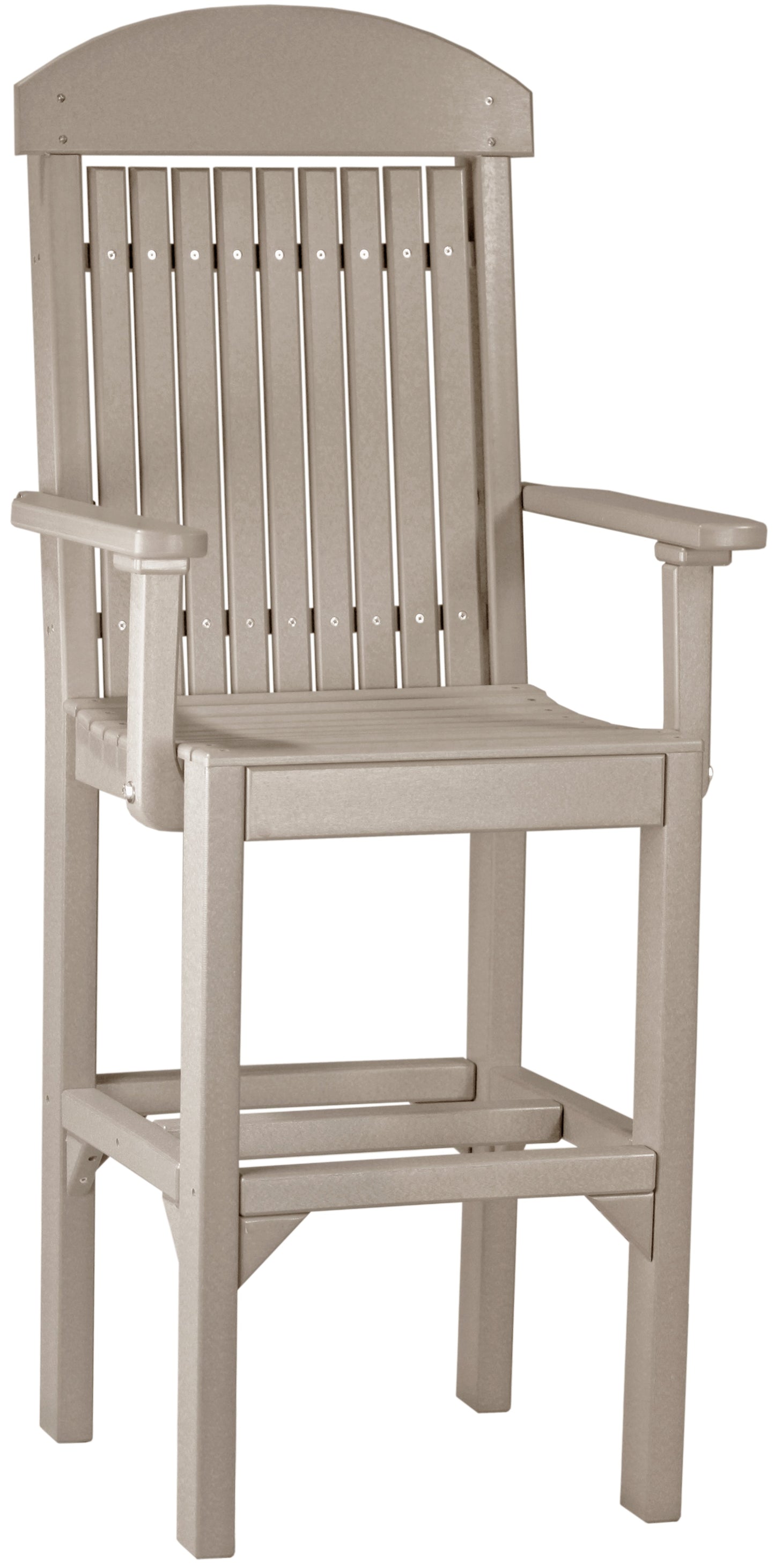 Classic Arm Chair Weatherwood / Bar Height
