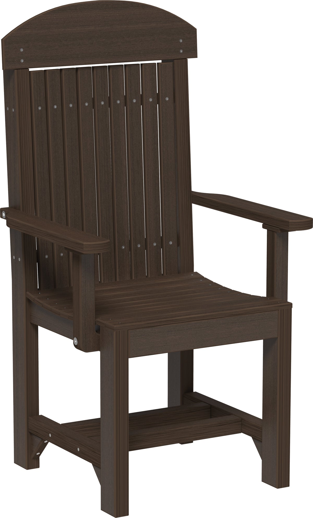 Classic Arm Chair Brazilian Walnut / Dining Height
