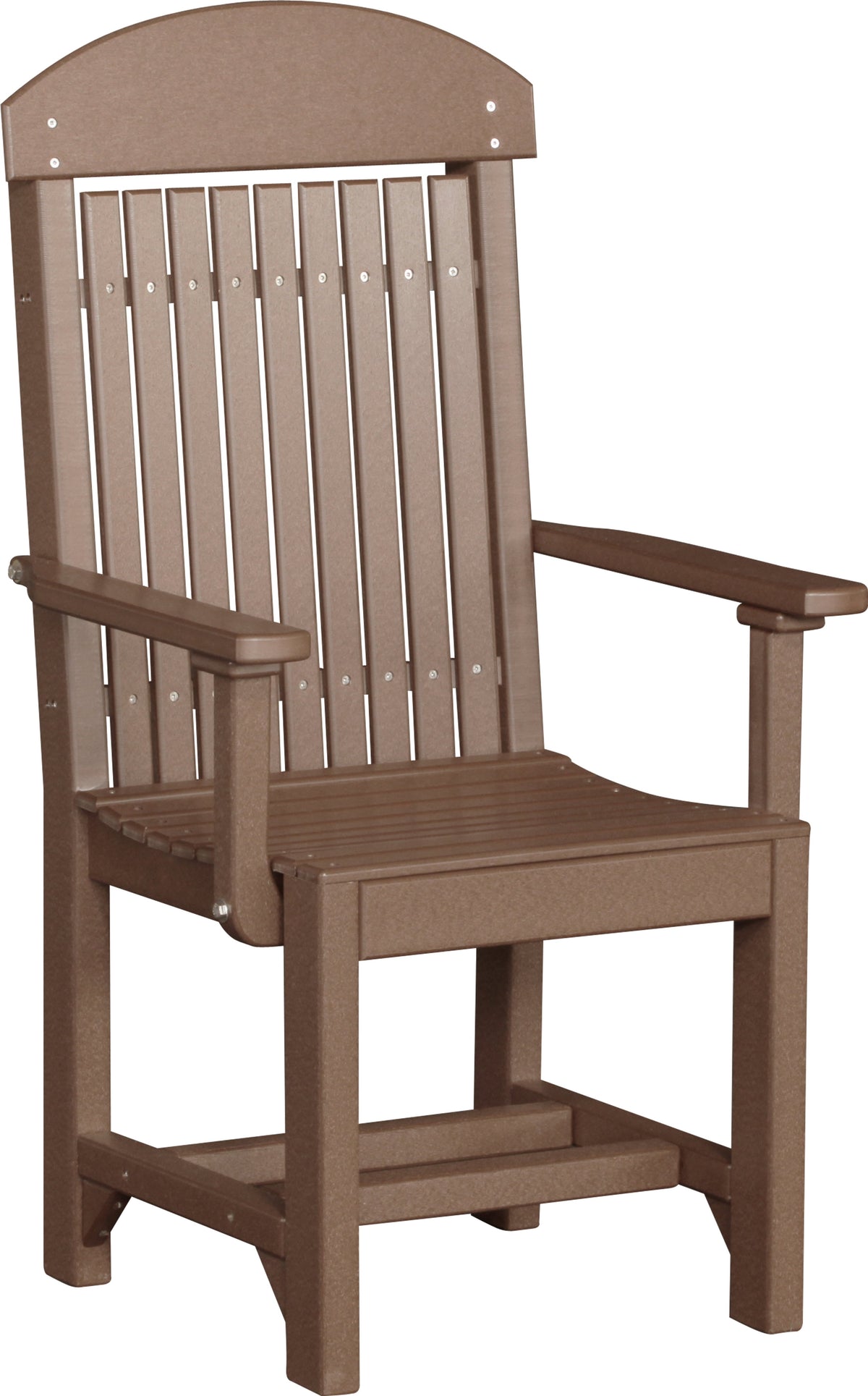 Classic Arm Chair Chestnut Brown / Dining Height