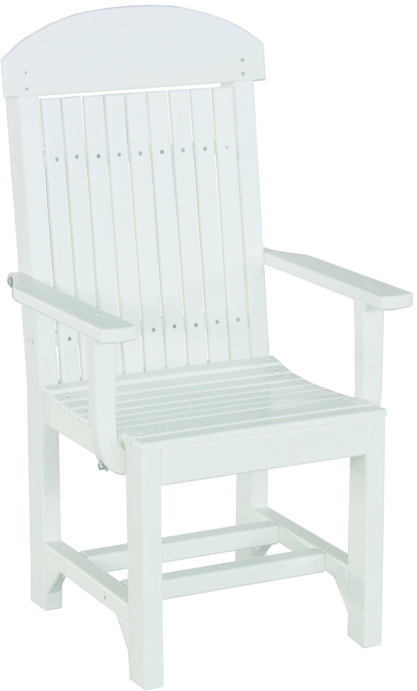 Classic Arm Chair White / Dining Height