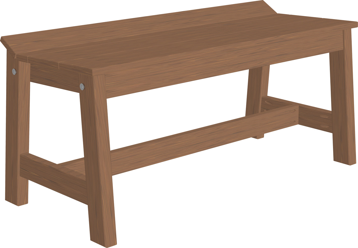 Café Dining Bench (41") Antique Mahogany