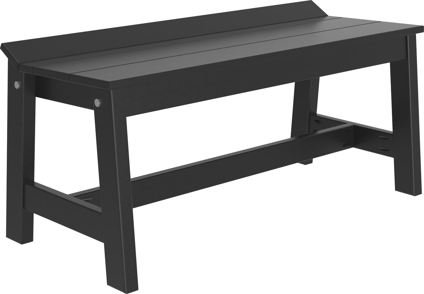 Café Dining Bench (41") Black