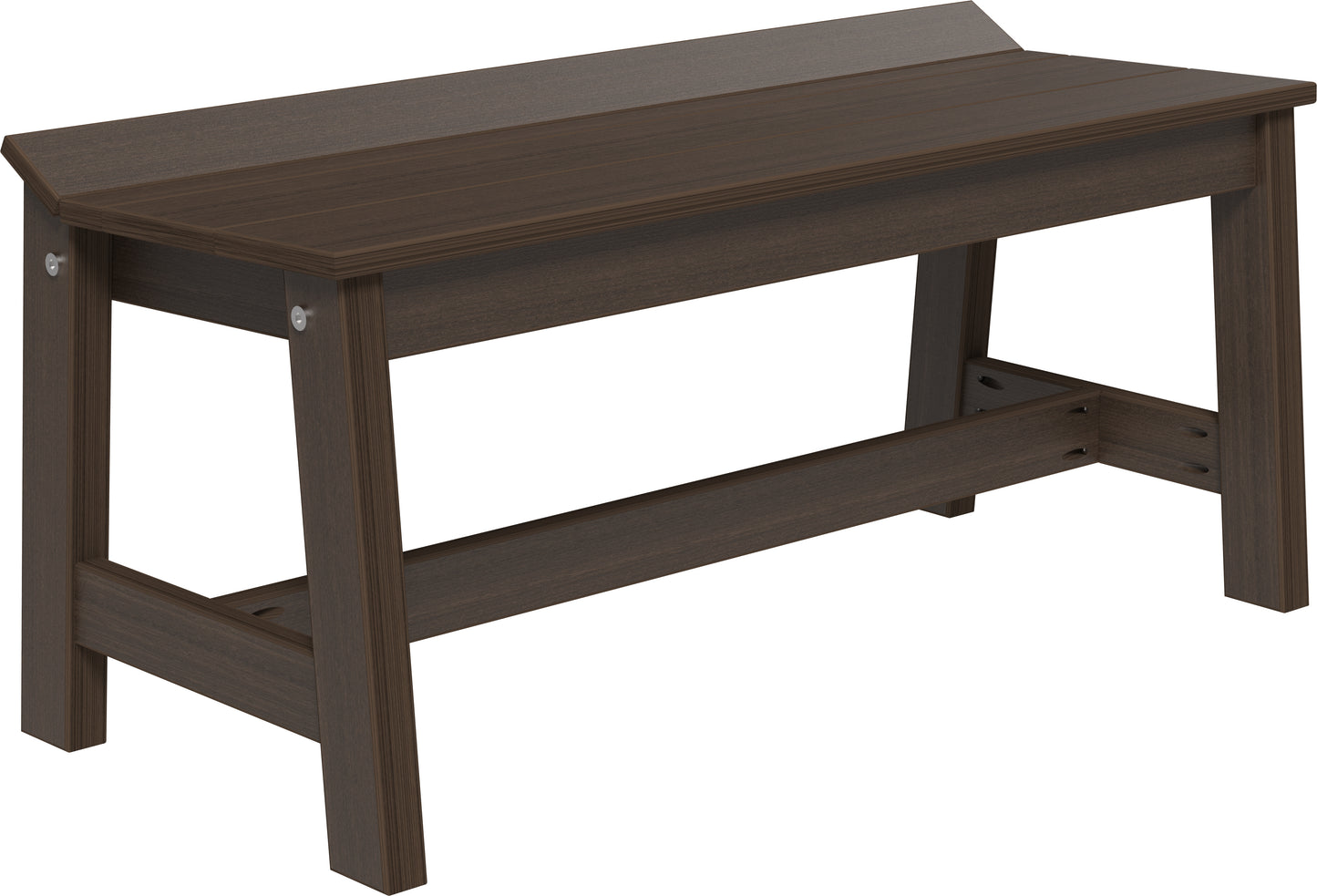 Café Dining Bench (41") Brazilian Walnut