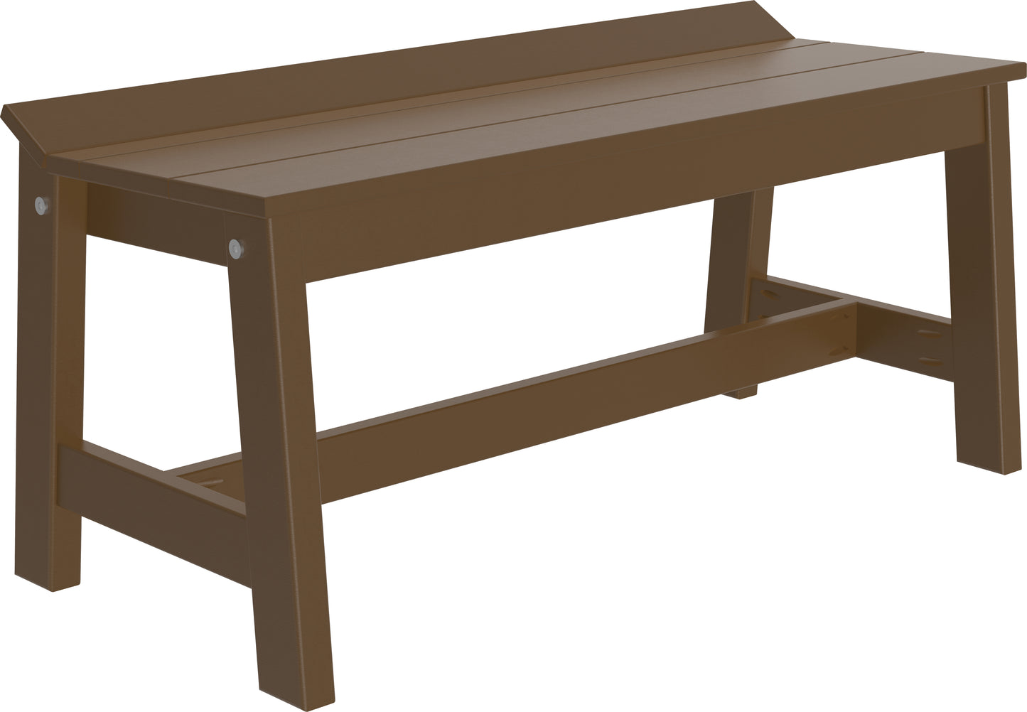 Café Dining Bench (41") Chestnut Brown