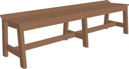 Café Dining Bench (72") Antique Mahogany