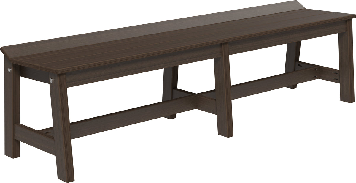 Café Dining Bench (72") Brazilian Walnut