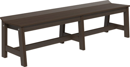 Café Dining Bench (72") Brazilian Walnut
