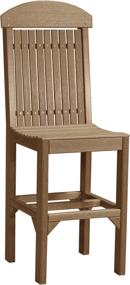 Classic Side Chair Antique Mahogany / Bar Height