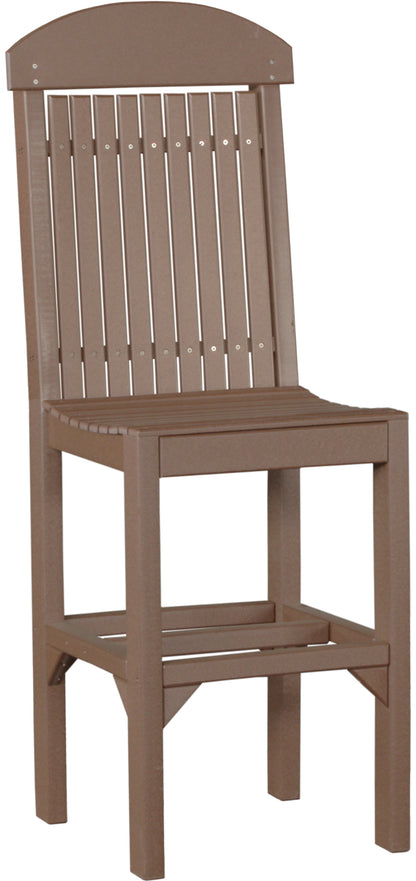 Classic Side Chair Chestnut Brown / Bar Height