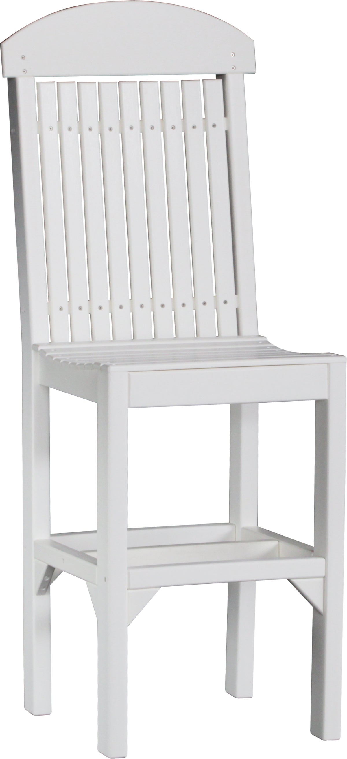 Classic Side Chair White / Bar Height