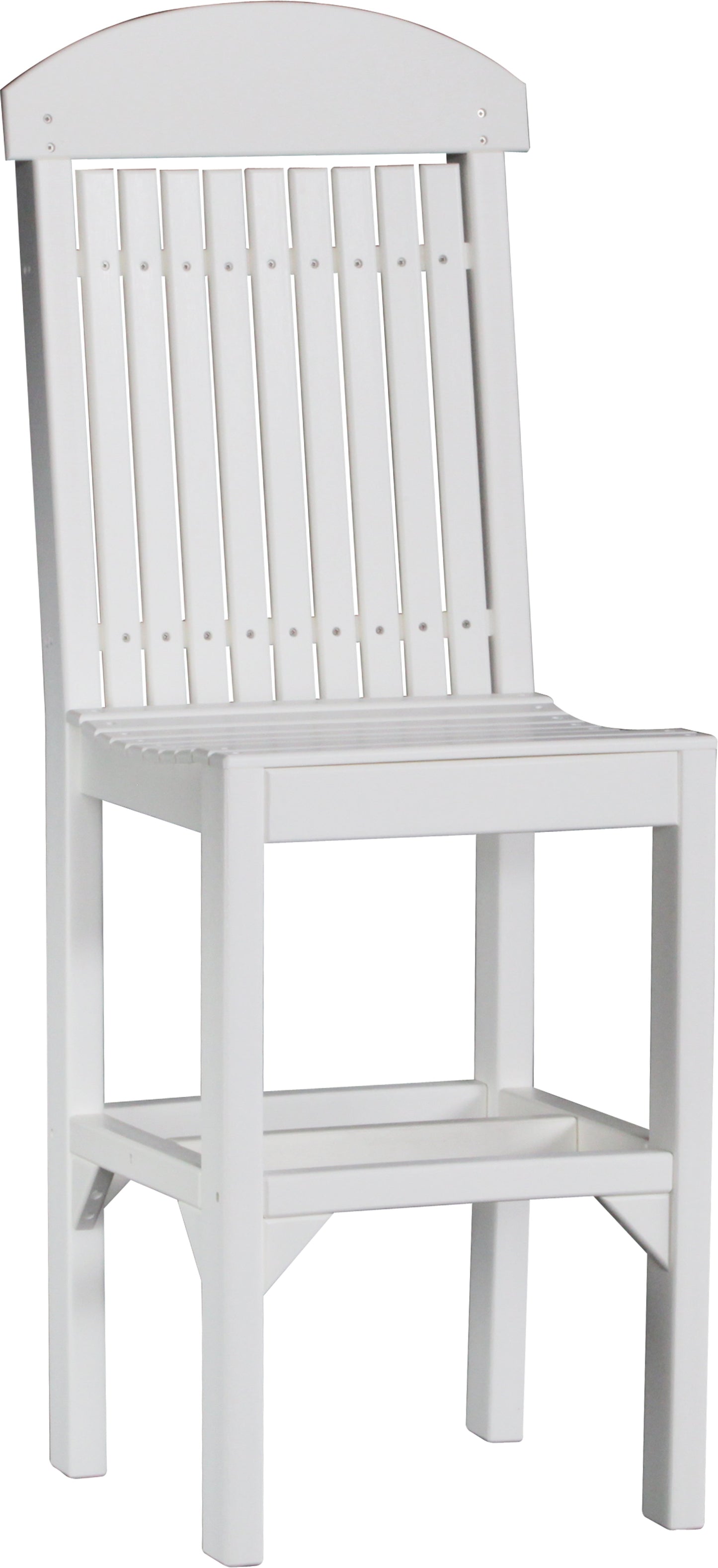 Classic Side Chair White / Bar Height
