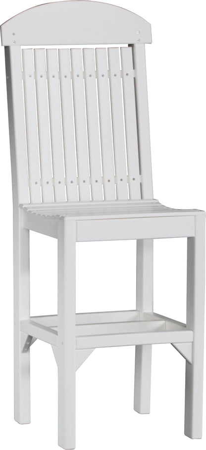 Classic Side Chair White / Bar Height