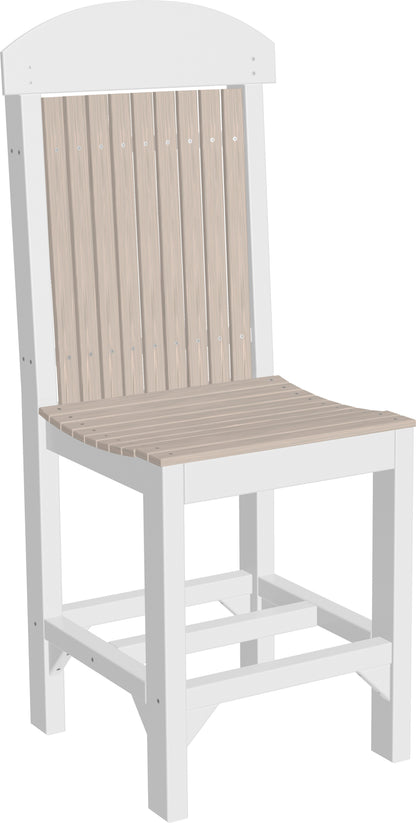 Classic Side Chair Birch & White / Counter Height