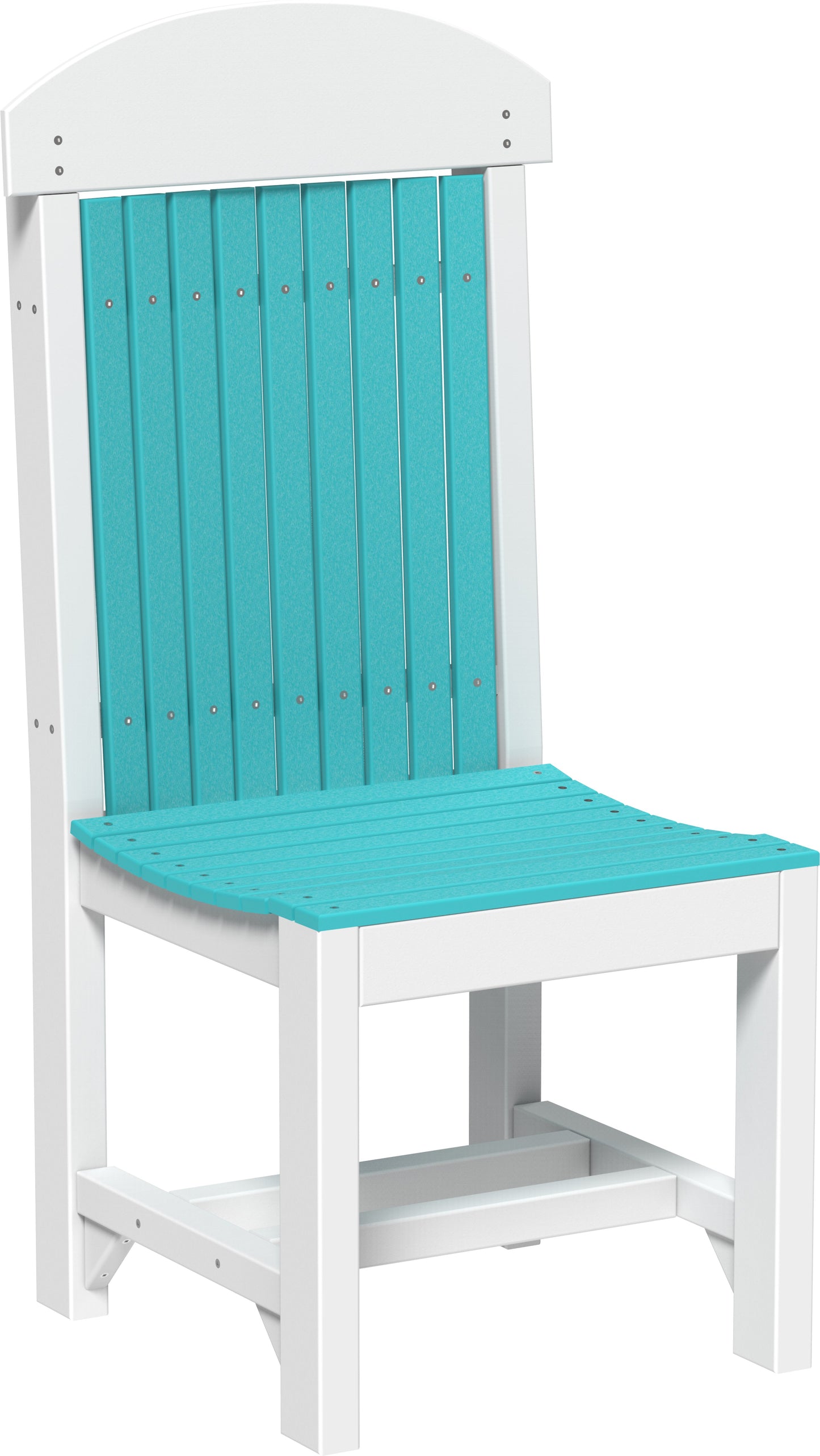 Classic Side Chair Aruba Blue & White / Dining Height