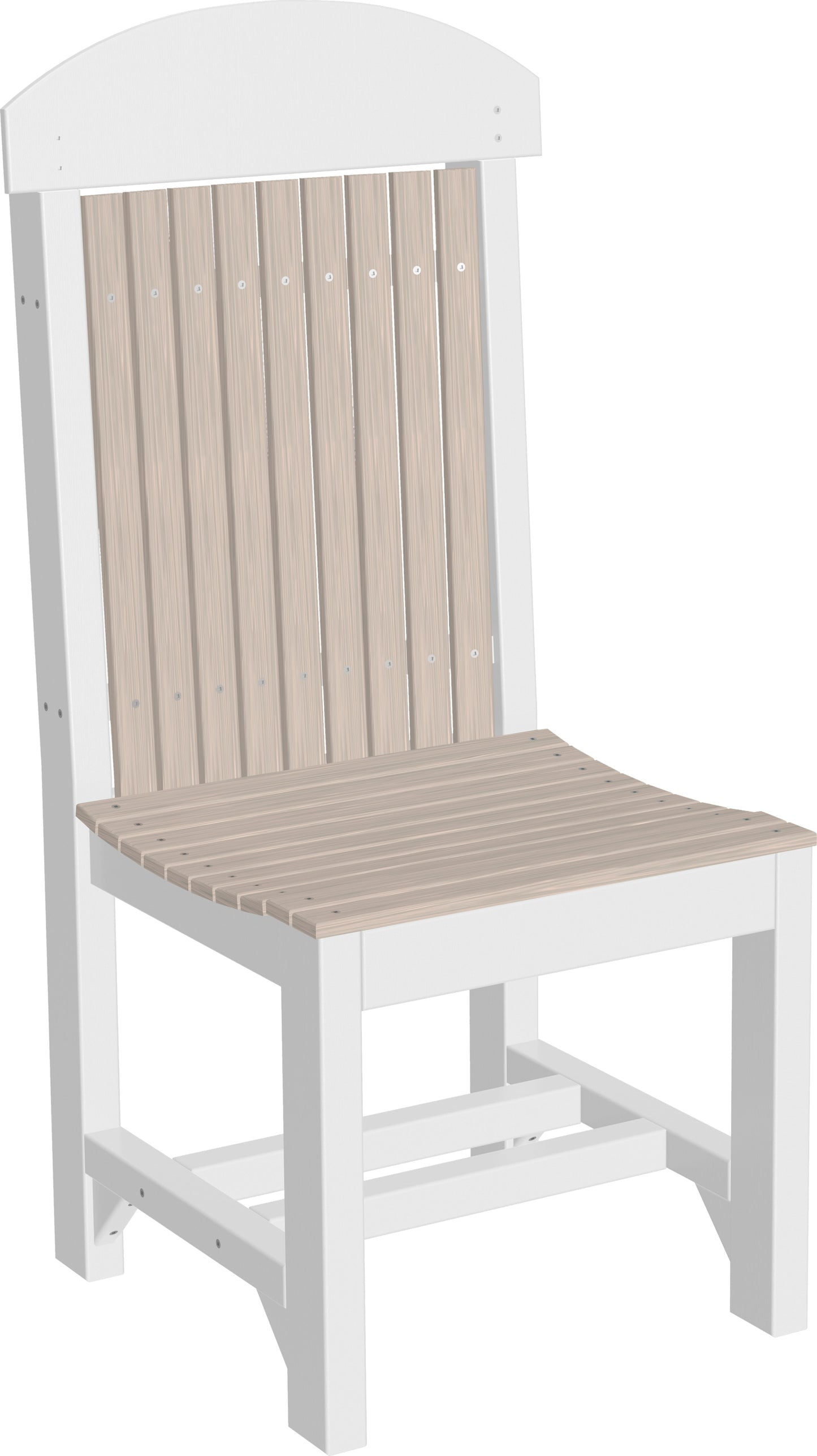 Classic Side Chair Birch & White / Dining Height