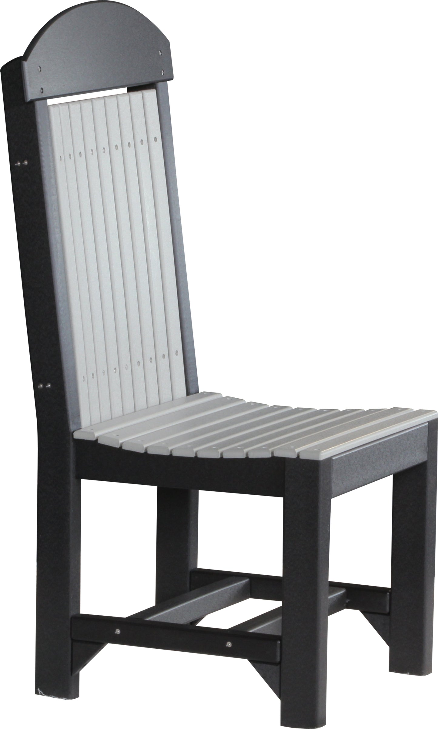 Classic Side Chair Dove Gray & Black / Dining Height