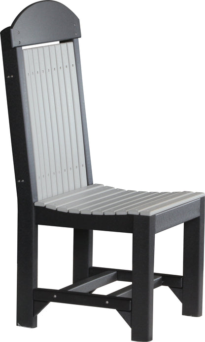 Classic Side Chair Dove Gray & Black / Dining Height