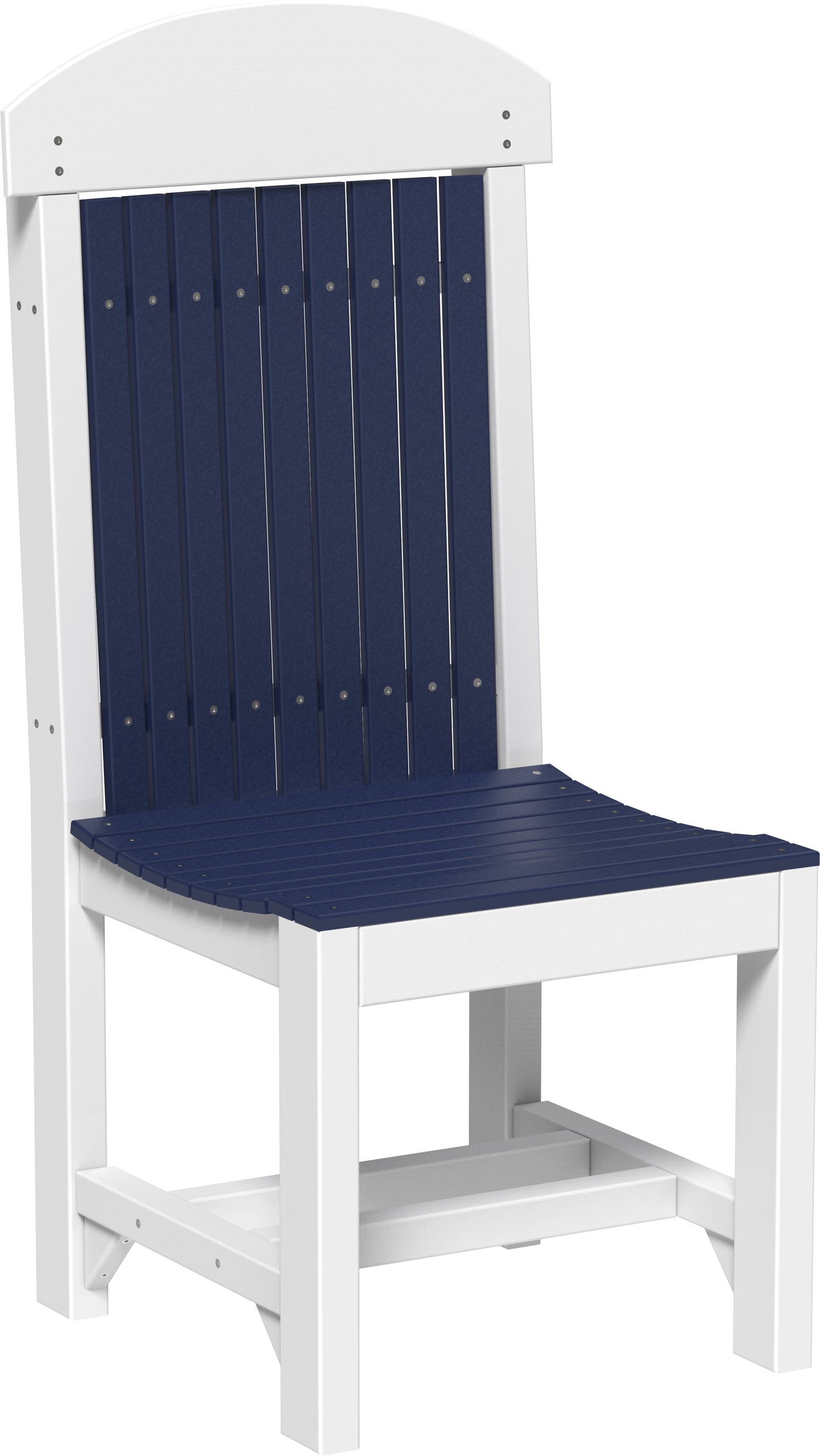 Classic Side Chair Patriot Blue & White / Dining Height