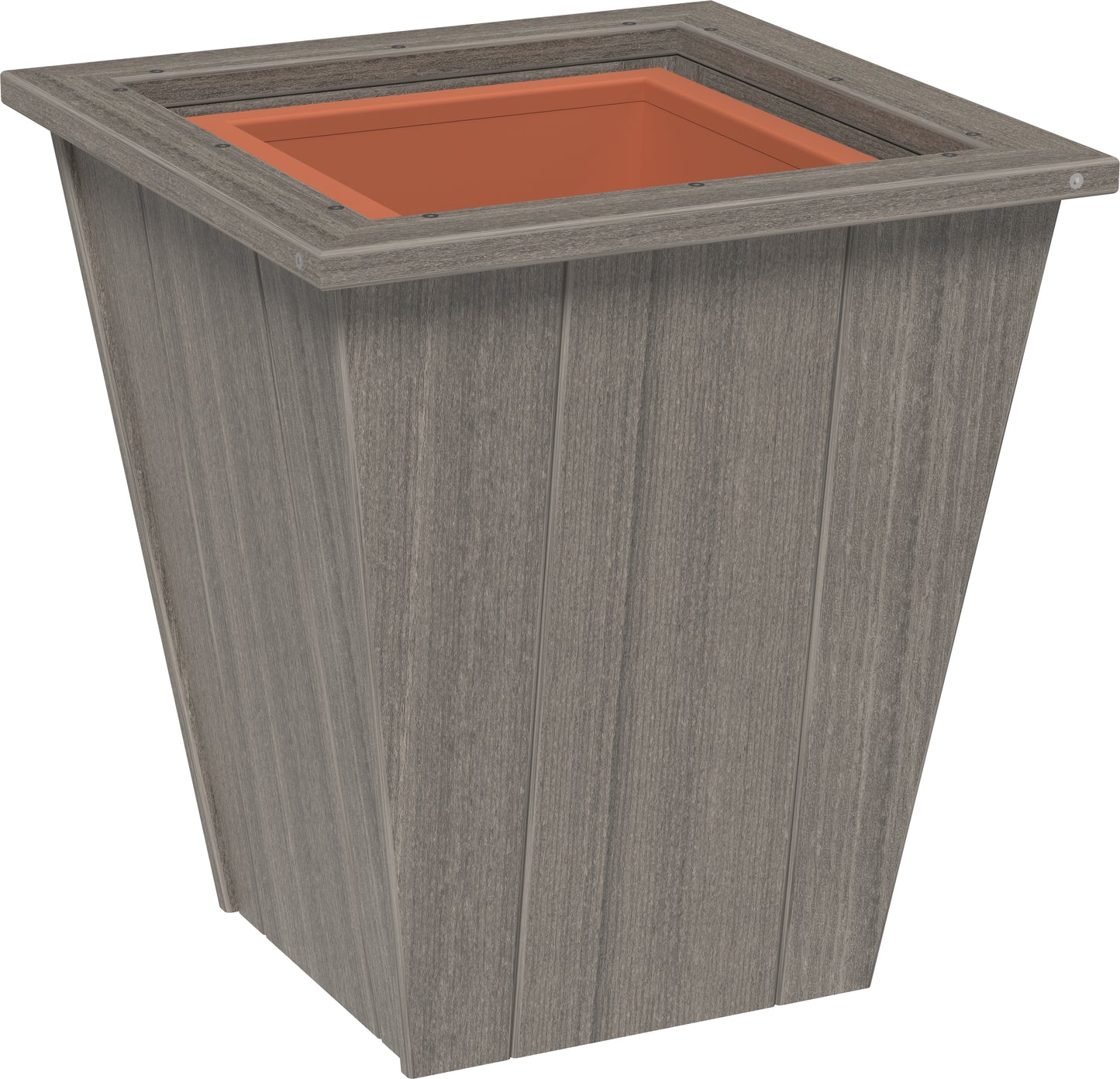Elite Planter (18") Coastal Gray