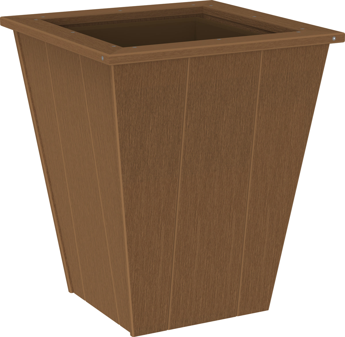 Elite Planter (22") Antique Mahogany
