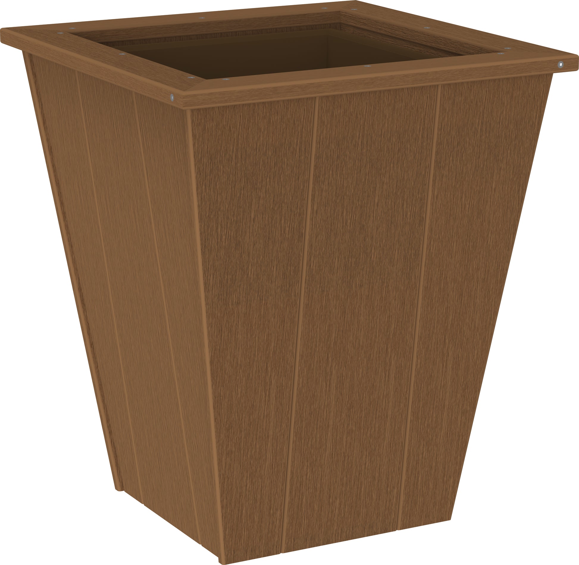 Elite Planter (22") Antique Mahogany