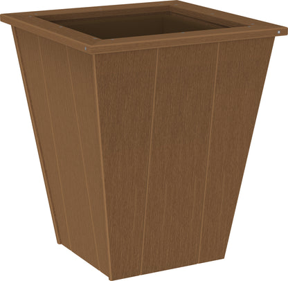 Elite Planter (22") Antique Mahogany