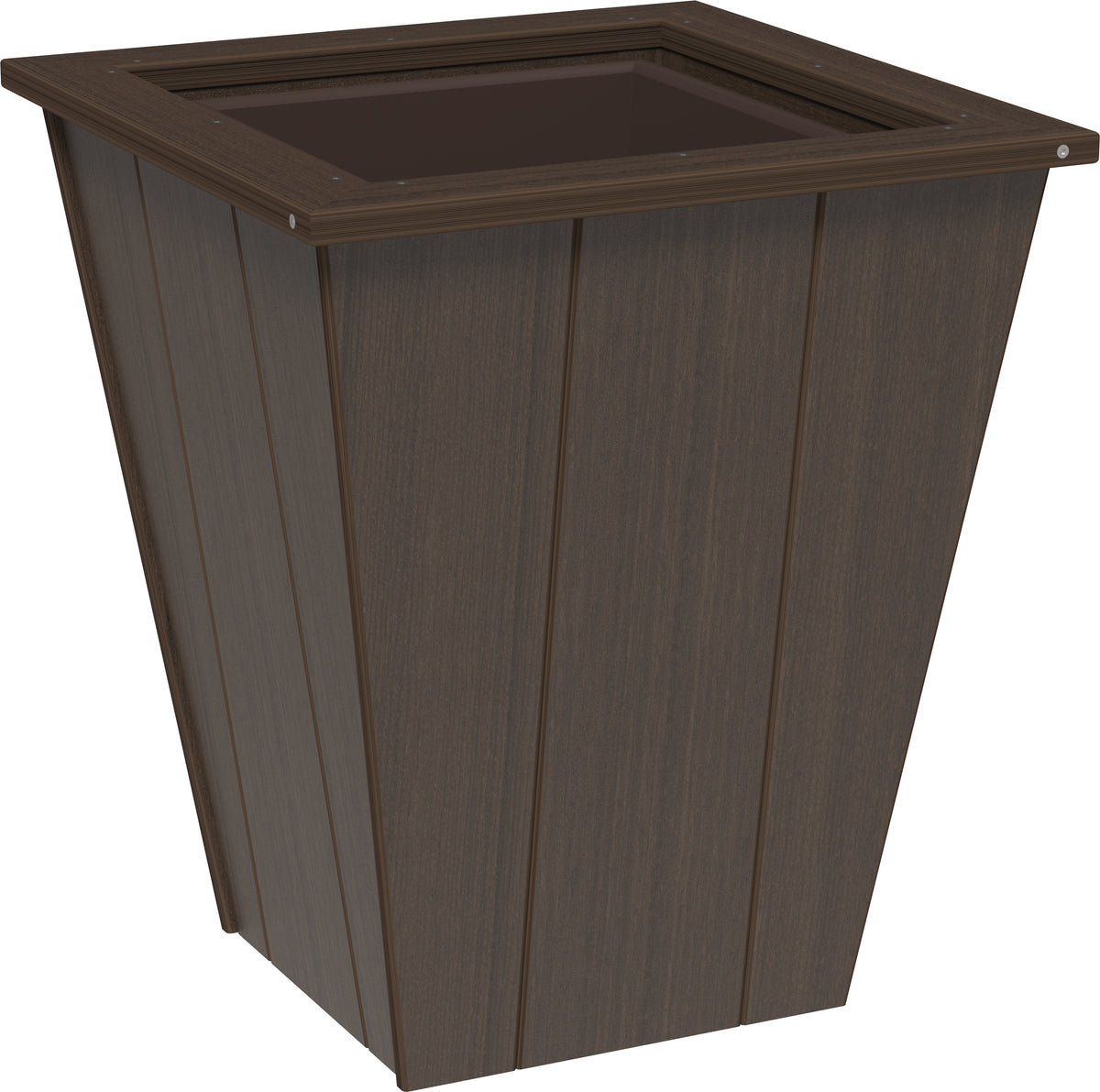 Elite Planter (22") Brazilian Walnut