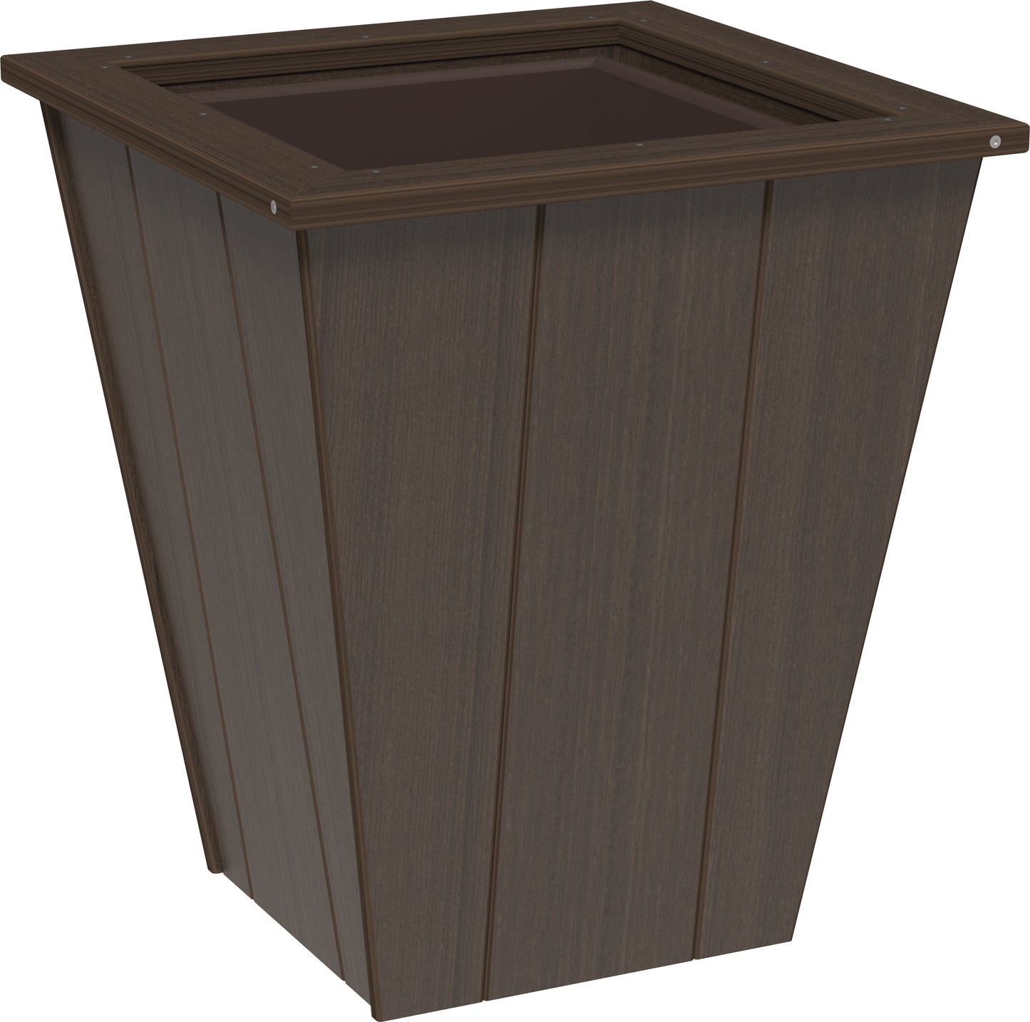 Elite Planter (22") Brazilian Walnut