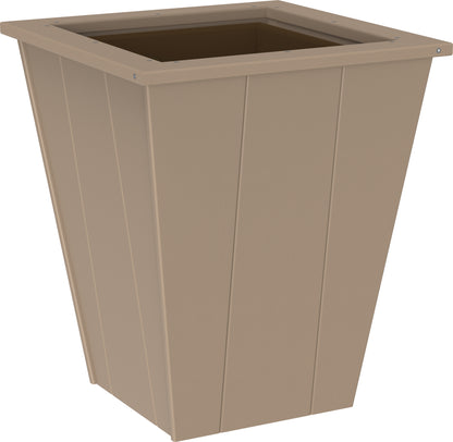 Elite Planter (22") Weatherwood
