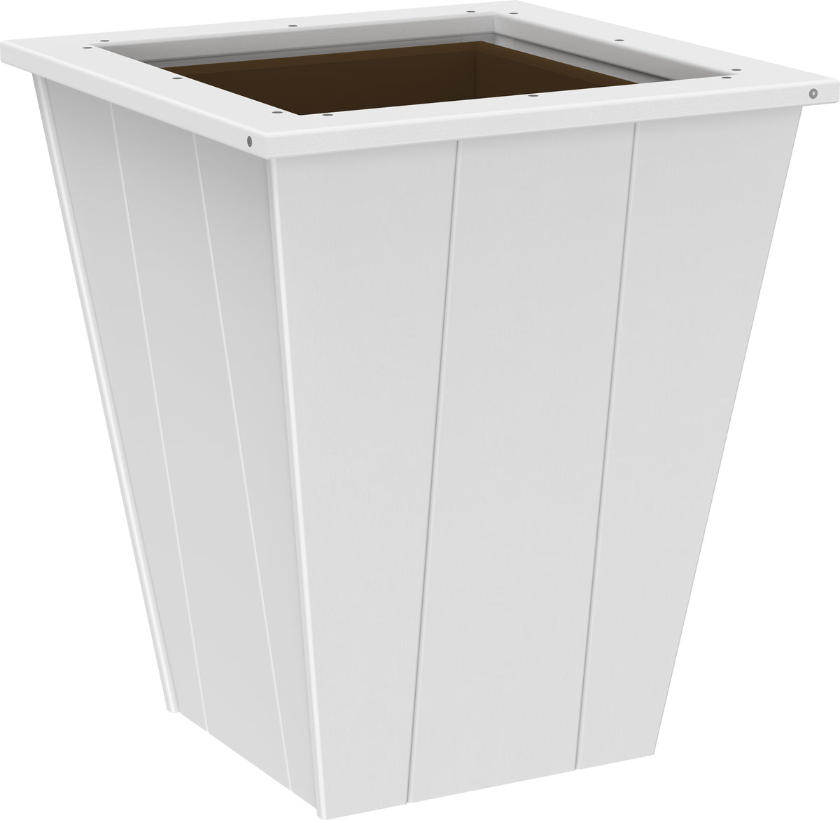 Elite Planter (22") White