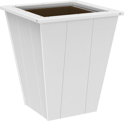 Elite Planter (22") White