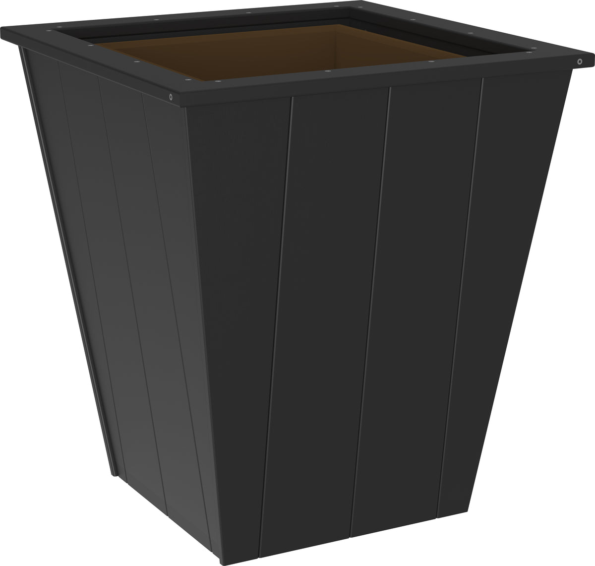 Elite Planter (26") Black