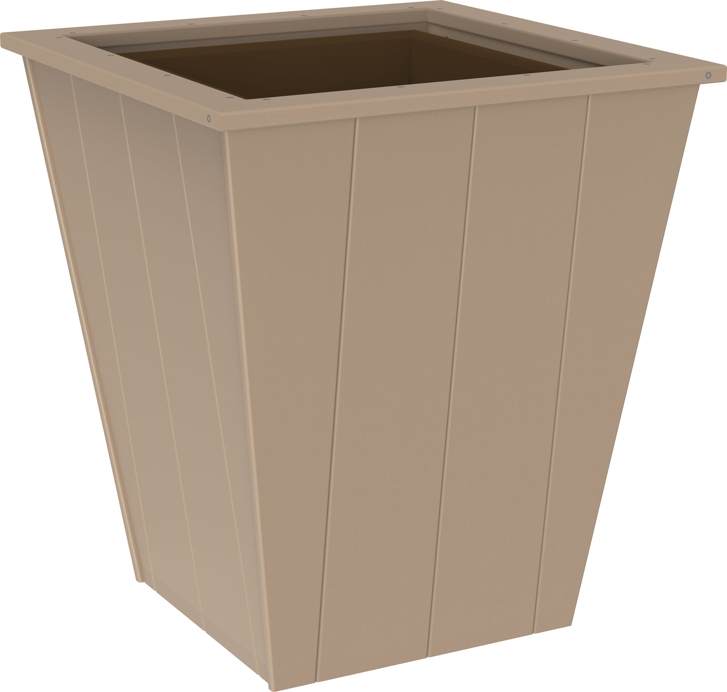 Elite Planter (26") Weatherwood