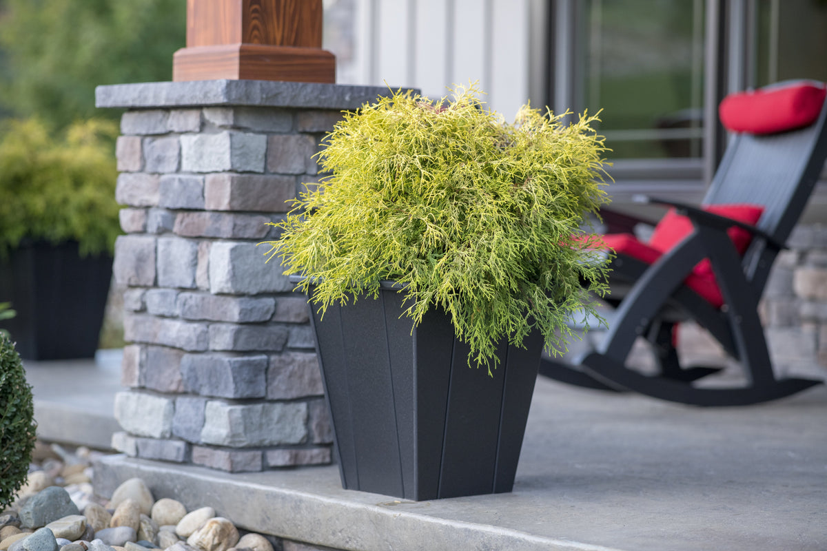 Elite Planter (22") Black