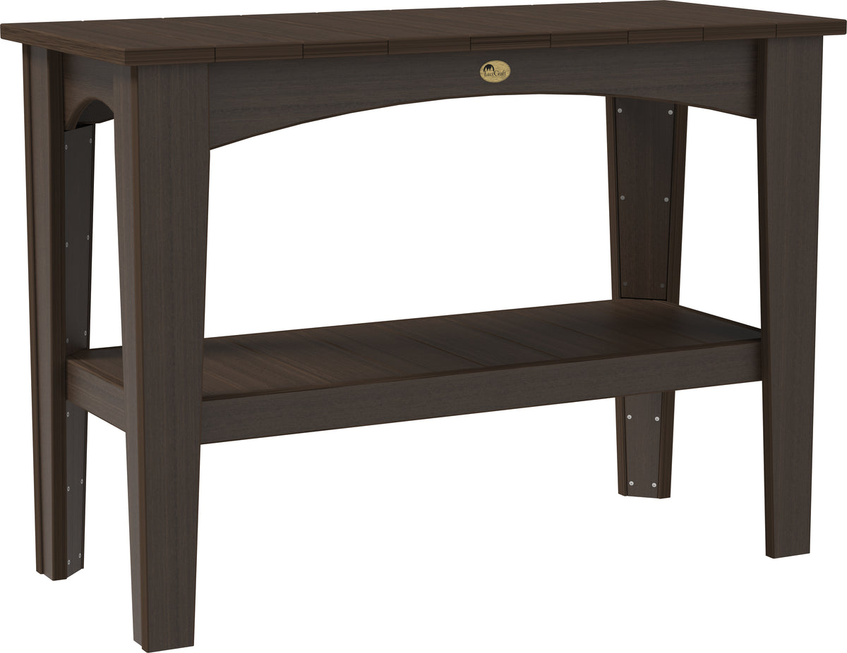 Island Buffet Table Brazilian Walnut
