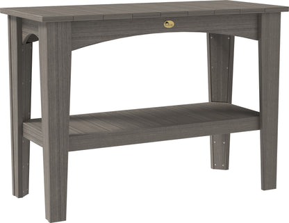 Island Buffet Table Coastal Gray