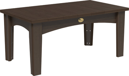 Island Coffee Table Brazilian Walnut