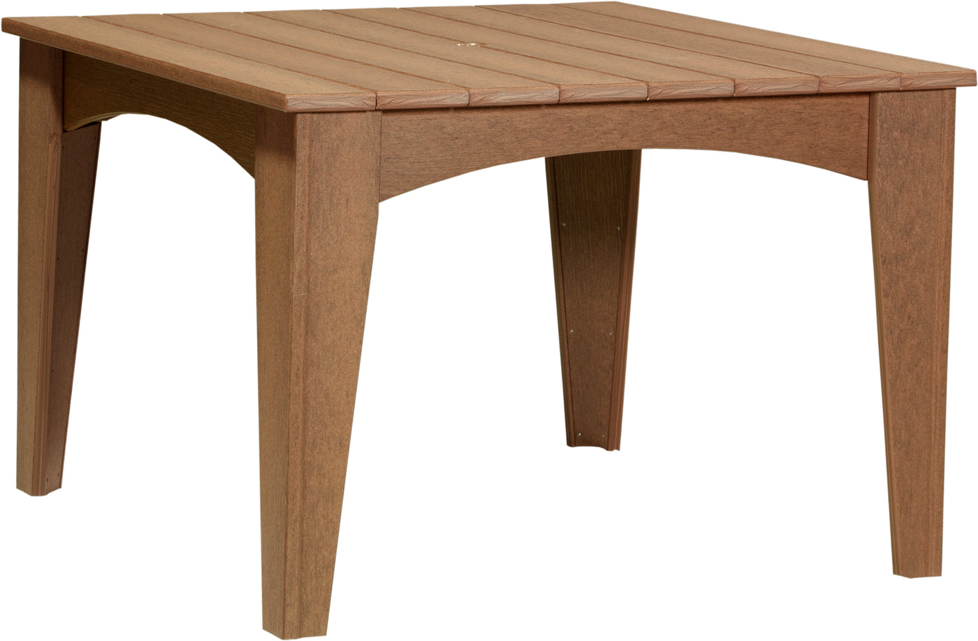 Island Dining Table (44" Square) Antique Mahogany