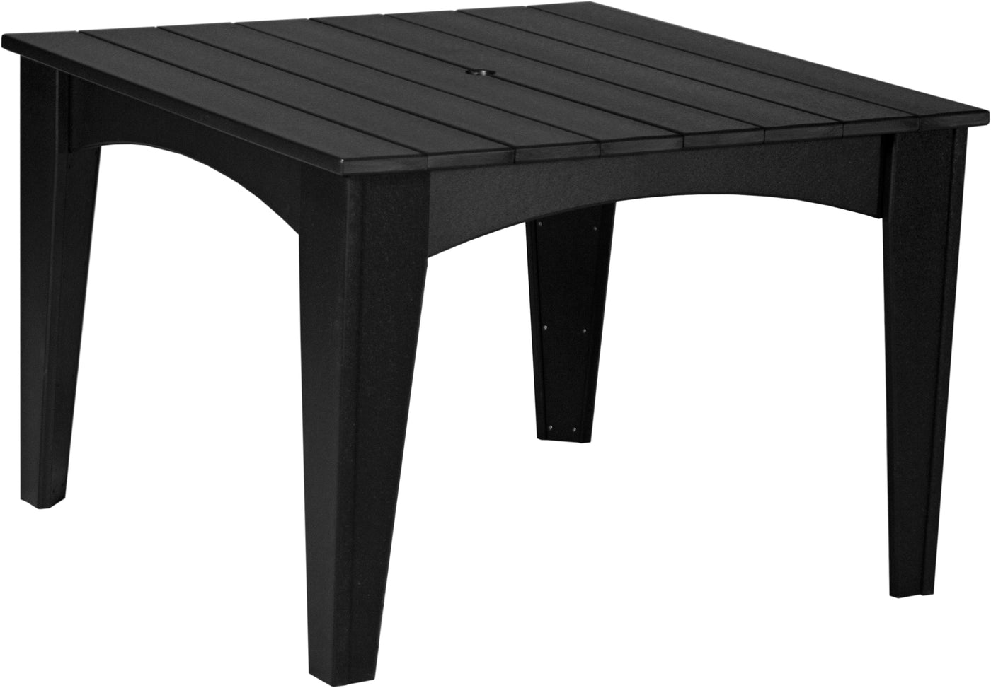 Island Dining Table (44" Square) Black
