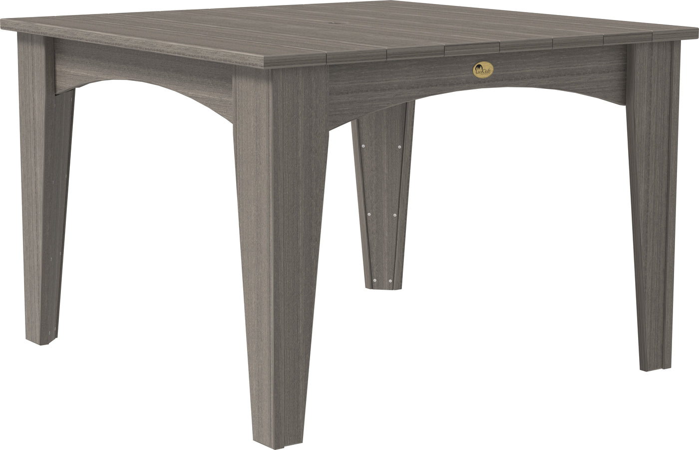 Island Dining Table (44" Square) Coastal Gray