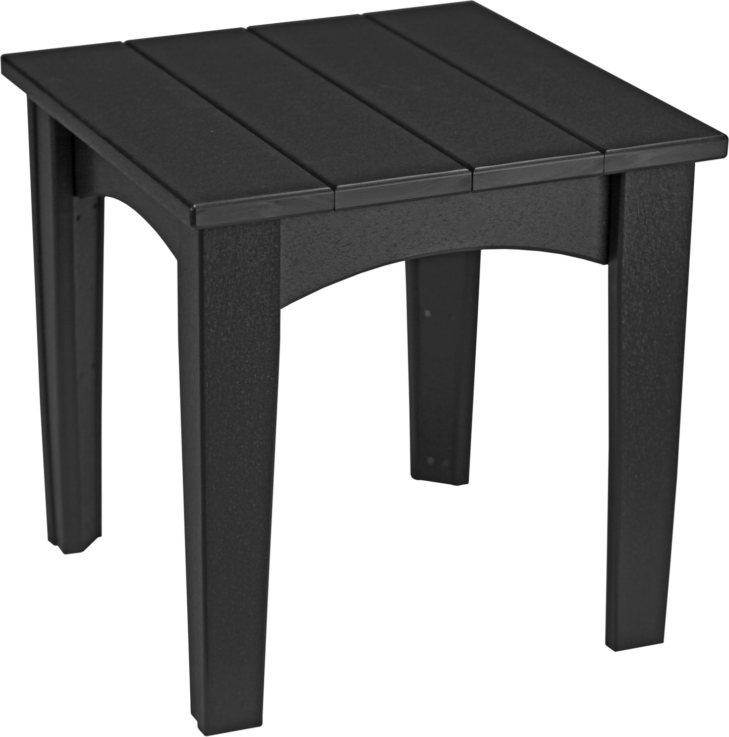 Island End Table Black