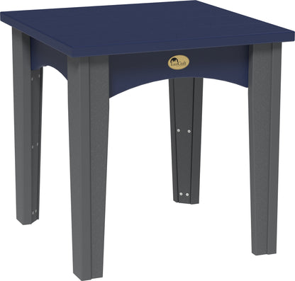 Island End Table Patriot Blue & Slate