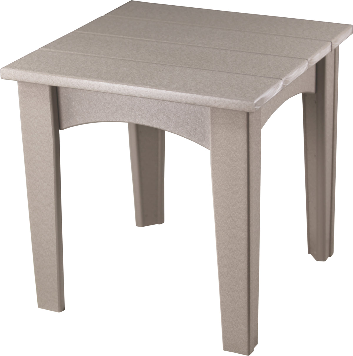 Island End Table Weatherwood