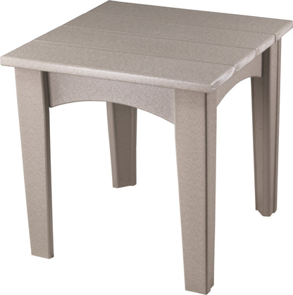 Island End Table Weatherwood