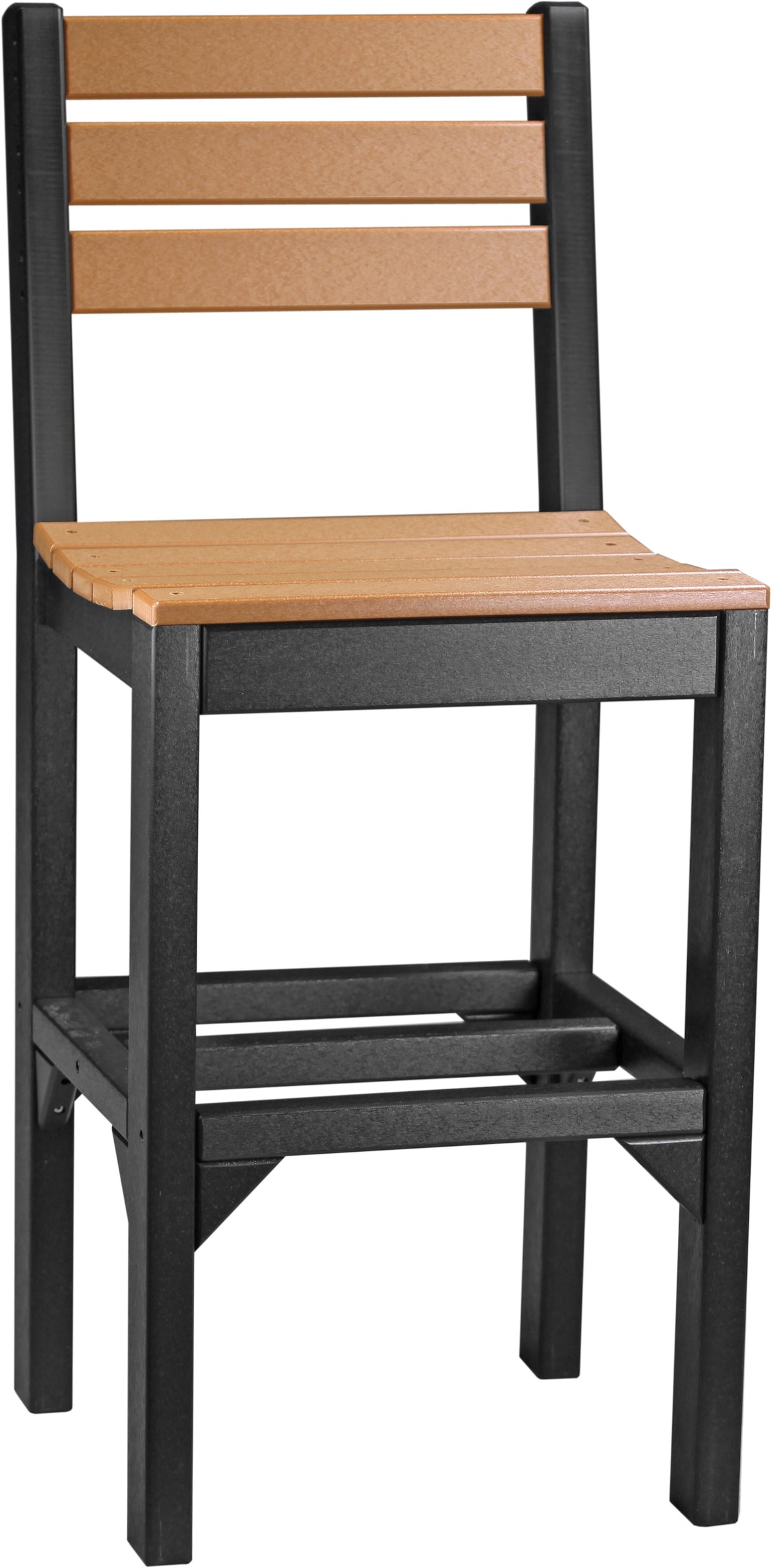 Island Side Chair Cedar & Black / Bar Height